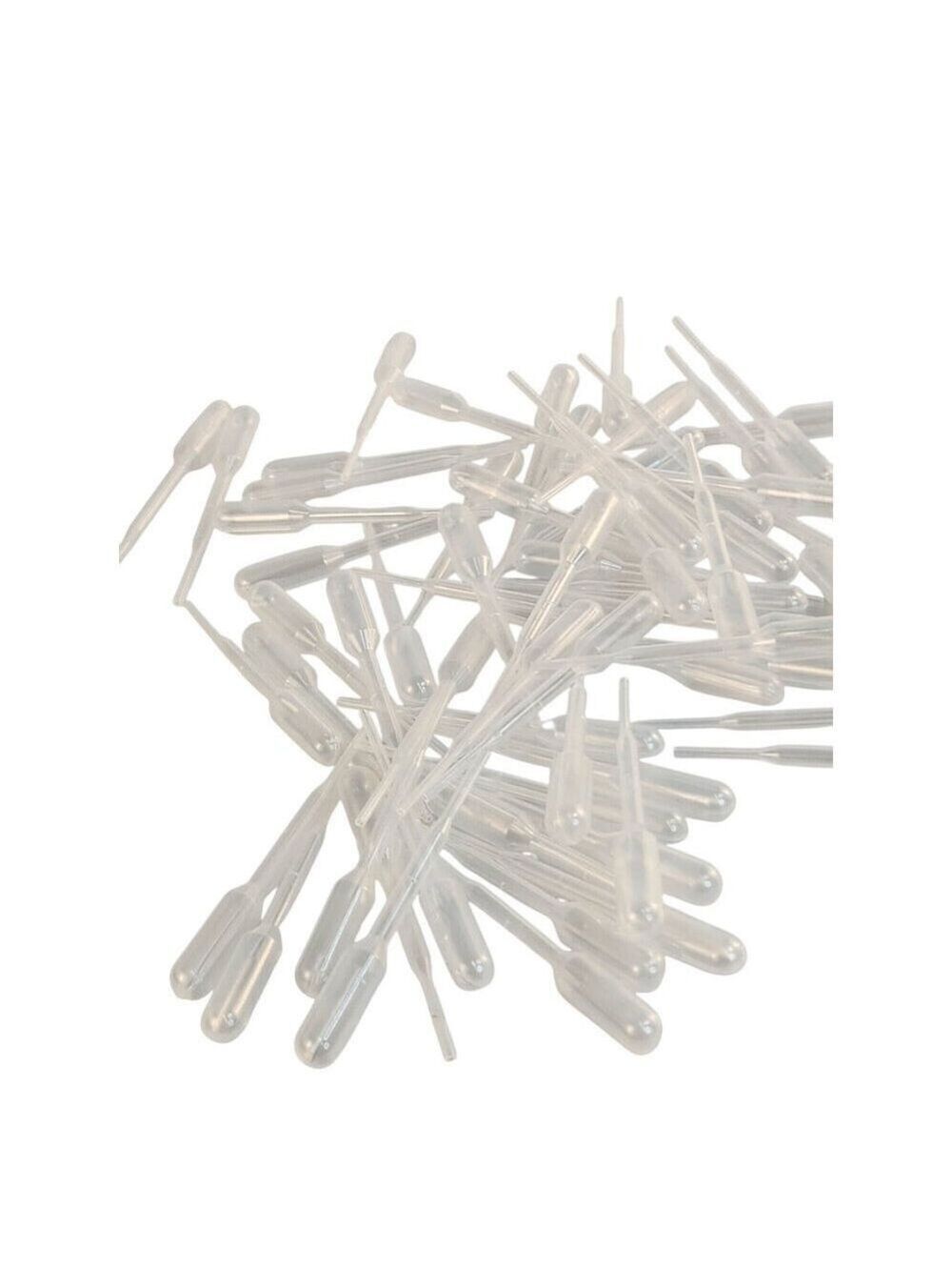 Clear Plastic Transfer Pipettes 4.5 Inch Pack 35